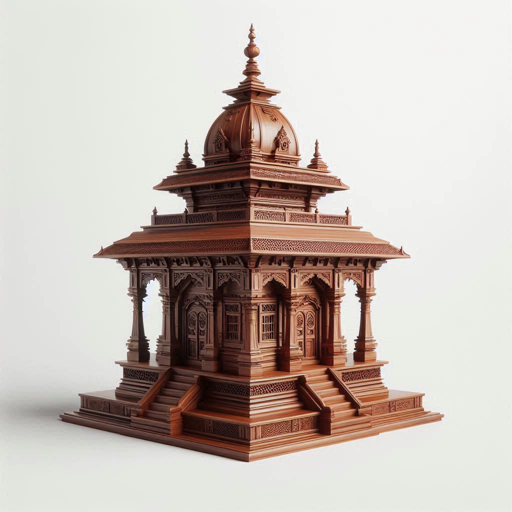 Sheesham wood Temple